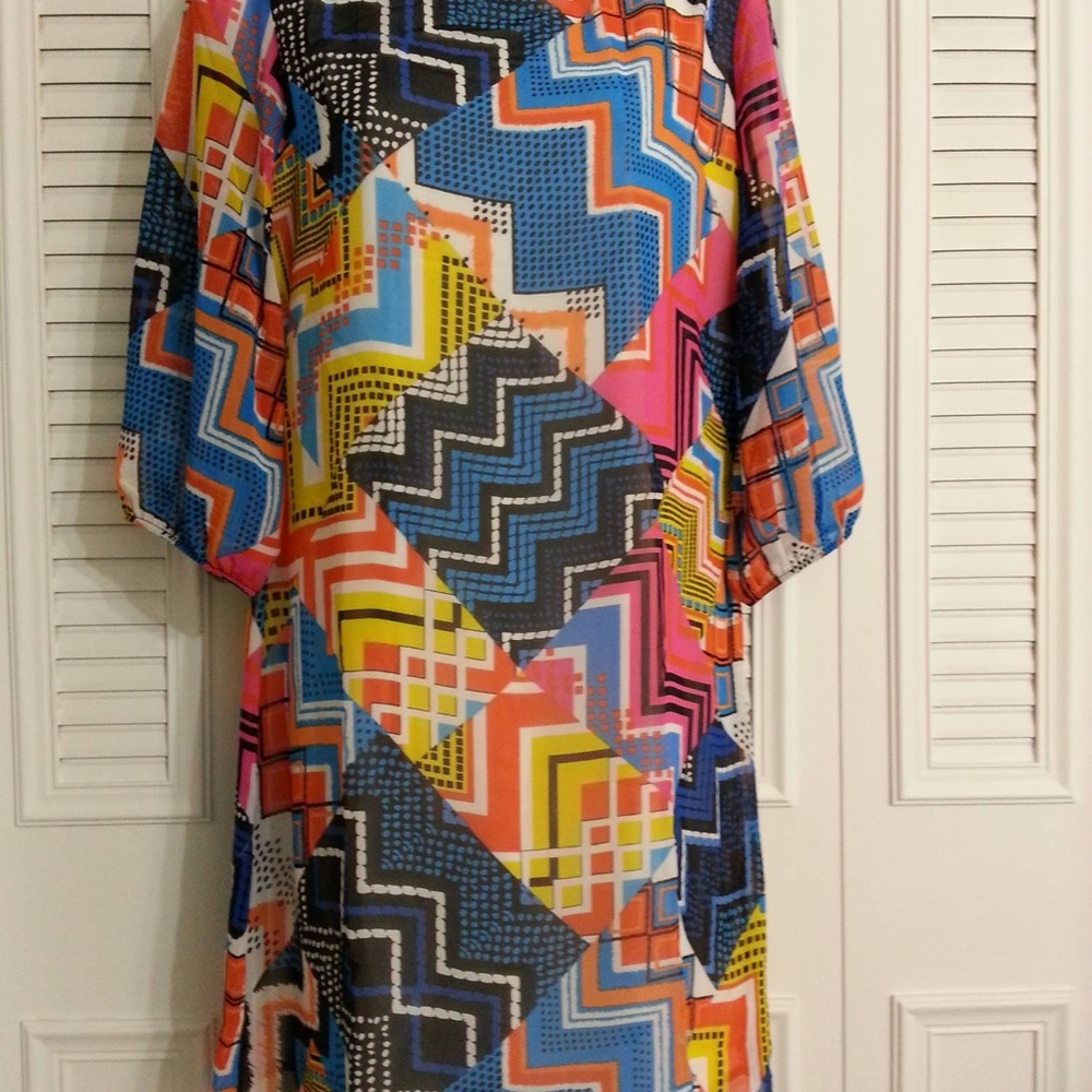 Beautiful Multicolored Dress - Picture 3 of 6